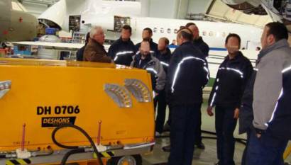 Formation à l’utilisation des moyens d’essais au sol